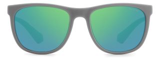 Óculos de sol Polaroid Kids PLD 8049/S PK Verde Retangular - 2