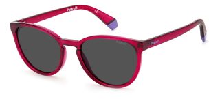 Óculos de sol Polaroid Kids PLD 8047/S PK Rosa/Vermelho-Púrpura Borboleta - 1