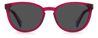 Óculos de sol Polaroid Kids PLD 8047/S PK Rosa/Vermelho-Púrpura Borboleta - 2