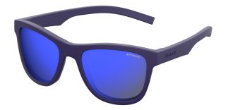 Óculos de sol Polaroid Kids PLD 8018/S PK Azul Retangular - 1
