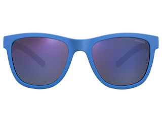 Óculos de sol Polaroid Kids PLD 8018/S PK Azul Retangular - 2