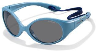 Óculos de sol Polaroid Kids PLD 8010/S PK Azul Ovalada