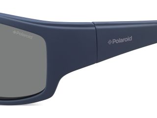Óculos de sol Polaroid PLD 7005/S PL Azul Retangular - 2