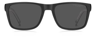 Óculos de sol Tommy Hilfiger TH 2375/S TH Preto Retangular - 2