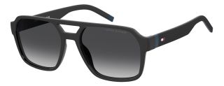 Óculos de sol Tommy Hilfiger TH 2376/S TH Preto Retangular - 1