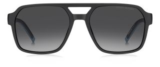 Óculos de sol Tommy Hilfiger TH 2376/S TH Preto Retangular - 2