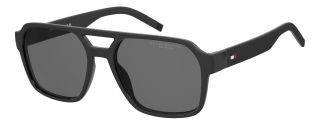 Óculos de sol Tommy Hilfiger TH 2376/S TH Preto Retangular - 1
