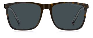 Óculos de sol Tommy Hilfiger TH 2390/S TH Castanho Retangular - 2