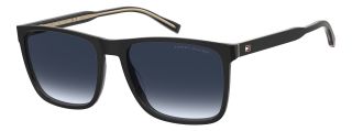 Óculos de sol Tommy Hilfiger TH 2390/S TH Preto Retangular - 1