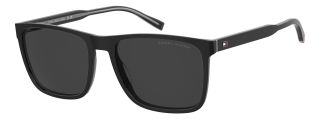 Óculos de sol Tommy Hilfiger TH 2390/S TH Preto Retangular - 1