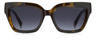 Óculos de sol Tommy Hilfiger TH 2402/S TH Castanho Retangular - 2