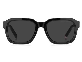 Óculos de sol Tommy Hilfiger TH 2310/S TH Preto Quadrada - 2