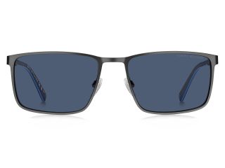 Óculos de sol Tommy Hilfiger TH 2319/S TH Preto Retangular - 2