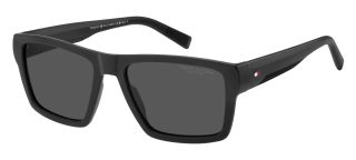Óculos de sol Tommy Hilfiger TH 2324/S TH Preto Quadrada - 1