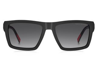 Óculos de sol Tommy Hilfiger TH 2324/S TH Preto Quadrada - 2