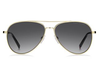 Óculos de sol Tommy Hilfiger TH 2336/S TH Dourados Aviador - 2