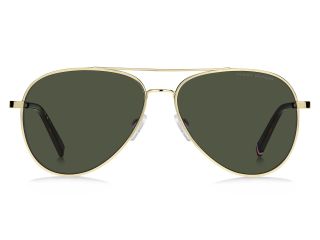 Óculos de sol Tommy Hilfiger TH 2336/S TH Dourados Aviador - 2