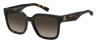 Óculos de sol Tommy Hilfiger TH 2342/S TH Castanho Quadrada - 1