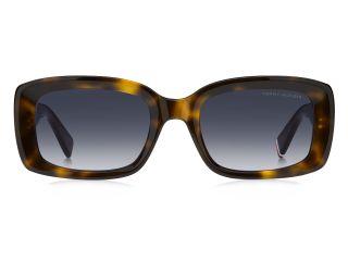 Óculos de sol Tommy Hilfiger TH 2343/S TH Castanho Retangular - 2