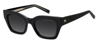Óculos de sol Tommy Hilfiger TH 2264/S TH Preto Borboleta - 1