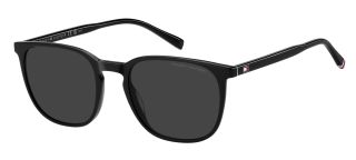 Óculos de sol Tommy Hilfiger TH 2266/S TH Preto Quadrada - 1