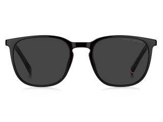 Óculos de sol Tommy Hilfiger TH 2266/S TH Preto Quadrada - 2