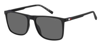 Óculos de sol Tommy Hilfiger TH 2277/S TH Preto Quadrada - 1