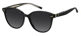 Óculos de sol Tommy Hilfiger TH 2289/S TH Preto Ovalada - 1