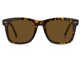 Óculos de sol Tommy Hilfiger TH 2184/S TH Castanho Retangular - 2