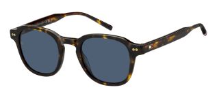 Óculos de sol Tommy Hilfiger TH 2185/S TH Castanho Retangular - 1