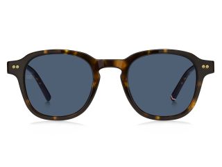 Óculos de sol Tommy Hilfiger TH 2185/S TH Castanho Retangular - 2