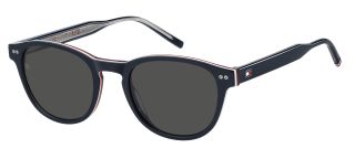 Óculos de sol Tommy Hilfiger TH 2186/S TH Azul Ovalada - 1