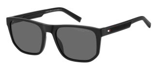 Óculos de sol Tommy Hilfiger TH 2200/S TH Preto Retangular - 1