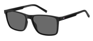 Óculos de sol Tommy Hilfiger TH 2201/S TH Preto Retangular - 1