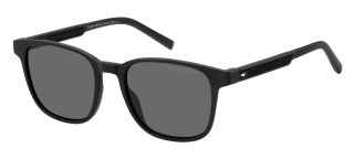 Óculos de sol Tommy Hilfiger TH 2202/S TH Preto Retangular - 1
