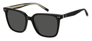 Óculos de sol Tommy Hilfiger TH 2211/S TH Preto Quadrada - 1