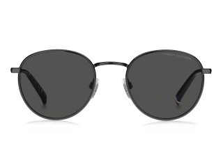 Óculos de sol Tommy Hilfiger TH 2217/S TH Preto Ovalada - 2