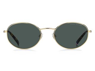 Óculos de sol Tommy Hilfiger TH 2219/S TH Dourados Ovalada - 2