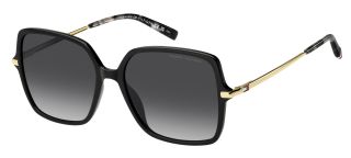 Óculos de sol Tommy Hilfiger TH 2220/S TH Preto Quadrada - 1