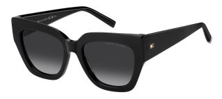 Óculos de sol Tommy Hilfiger TH 2223/S TH Preto Quadrada - 1
