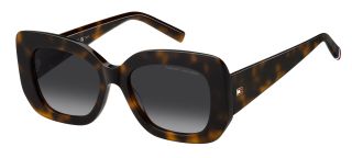 Óculos de sol Tommy Hilfiger TH 2224/S TH Castanho Retangular - 1