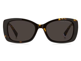Óculos de sol Tommy Hilfiger TH 2225/S TH Castanho Retangular - 2