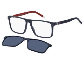 Óculos de sol Tommy Hilfiger TH 2086/CS TH Azul Retangular - 1