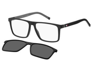 Óculos de sol Tommy Hilfiger TH 2086/CS TH Preto Retangular - 1