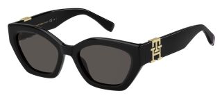 Óculos de sol Tommy Hilfiger TH 1979/S TH Preto Retangular - 1