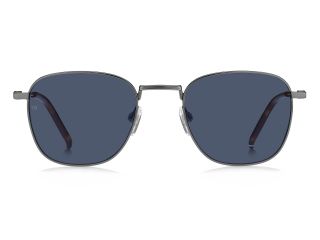 Óculos de sol Tommy Hilfiger TH 1873/S TH Preto Retangular - 2