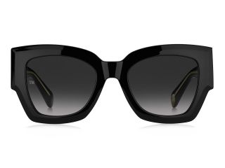 Óculos de sol Tommy Hilfiger TH 1862/S TH Preto Quadrada - 2