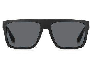 Óculos de sol Tommy Hilfiger TH 1605/S TH Preto Retangular - 2