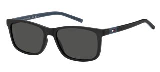 Óculos de sol Tommy Hilfiger TH 2244/S TH Preto Retangular - 1
