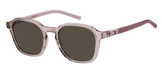 Óculos de sol Tommy Hilfiger TH 2245/S TH Rosa/Vermelho-Púrpura Retangular - 1